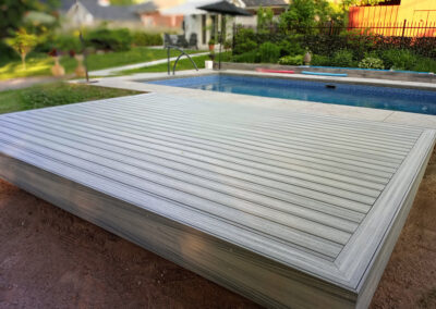 New pool deck