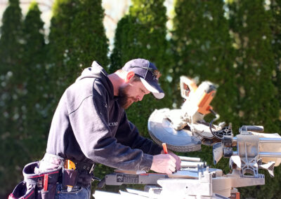 Steve Dyson working