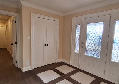 New entranceway