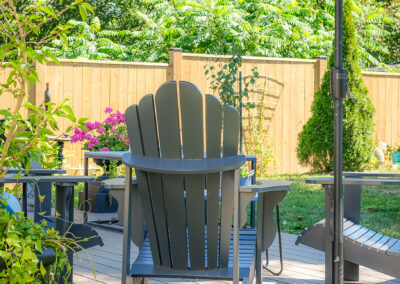 Deck with Chairs