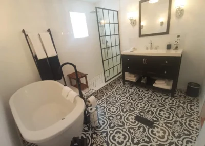 Renovated bathroom